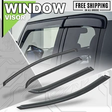 Smoke Window Visor Shade Vent Sun Wind Rain Deflector Guard fit 07-13 GMC Acadia