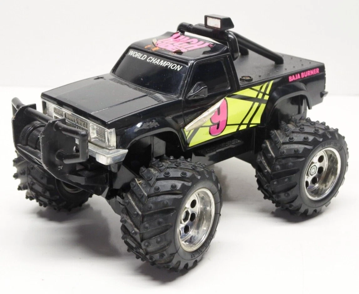 Baja Burner RC Off Roader 4x4 Dash Ford Ranger Monster Truck No Mottor for Parts