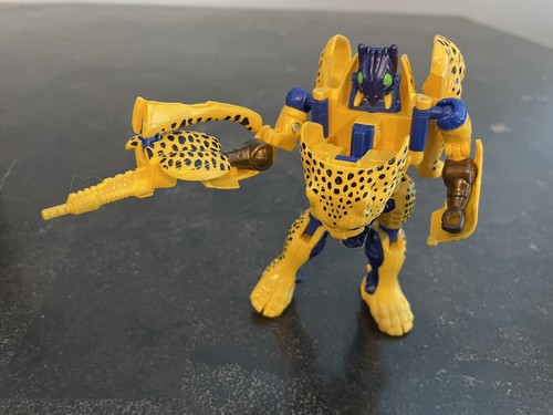 Transformers Beast Wars Deluxe Maximal Cheetor Green Eyes Hasbro Vintage 1996 - Picture 23 of 23