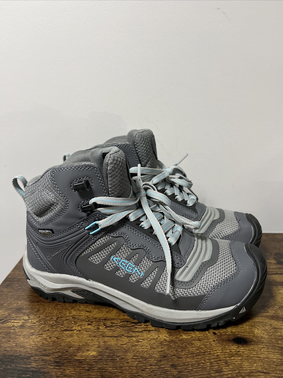 Stivali da lavoro KEEN da donna Reno KBF impermeabili punta media morbida EH ~ taglia 9 W LARGHI