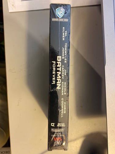 Batman Forever VHS Movie Brand New & Factory Sealed 1995 Kidman Val Kilmer - Picture 2 of 4