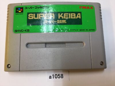 a1058 Super Keiba Horse racing SNES Nintendo Super Famicon SFC Japan | eBay