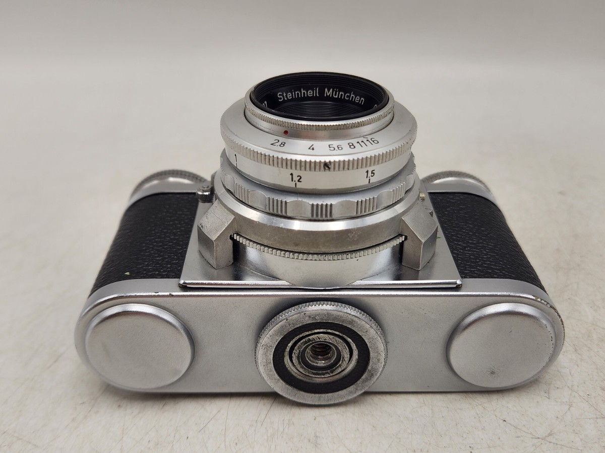 Vintage Braun Paxette 35mm Film Camera w/ Steinheil Munchen Vintage Braun Paxette 35mm Film Camera w/ Steinheil Munchen