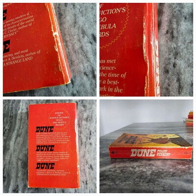 Dune by Frank Herbert 1965 1st print Ace paperback 17263 | eBay