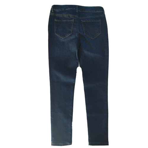 NWT SO Mid Rise Favorite Skinny Blue Jean Size 12 Girls - Picture 6 of 6