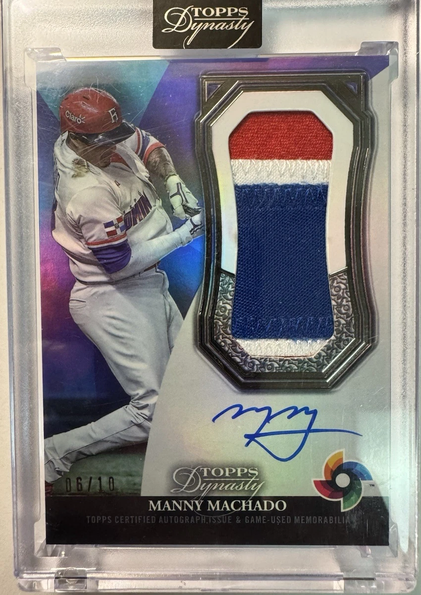 Manny Machado Baseball Serial Numbered Sports Trading Cards