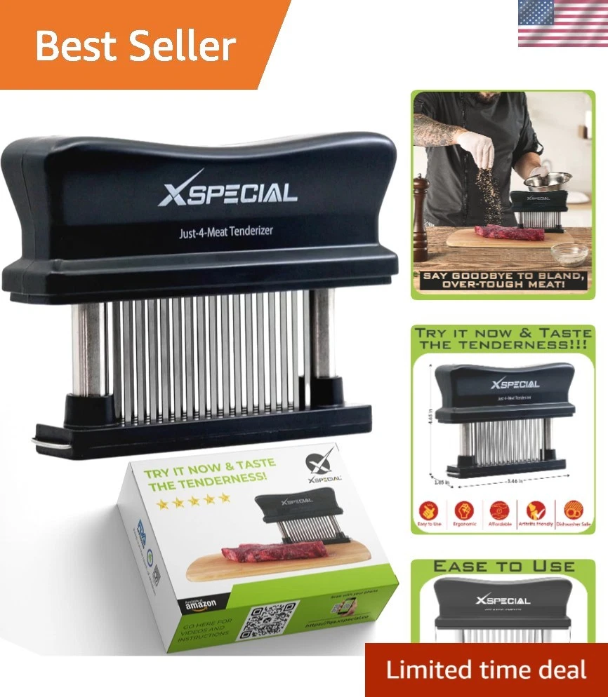 Brand New Meat Tenderizer Tool 48Blades Black
Opens in a new window or tab