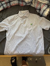 SWAG PETER MILLAR Golf Polo Smokey And Bandit ⛳️ M MEDIUM ⛳️ Dolphin Flipper