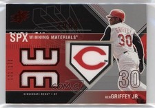 2003 SPx Winning Materials Red 175 Team Logo 121/175 Ken Griffey Jr HOF 1a2j