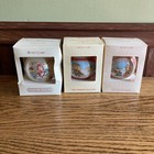 Christmas Ornaments Lot Betsey Clark Hallmark Current 1980-1981 & 1983 Set Of 3