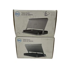 Lot of 2 Dell K10A Tablet Docking Station 19.5V 2.31A Venue Inspiron Latitude
