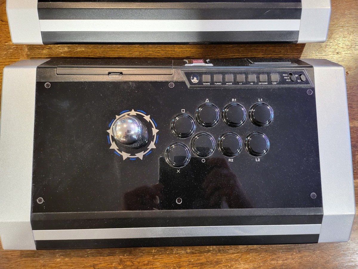 Pair of Qanba Obsidian ( Q3-PS4-01 ) USB Joystick for