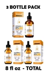 ElbbuB for Skincare - Vitamin C 20% Anti Aging Serum -3pk (8 fl oz/240 ml Total)
