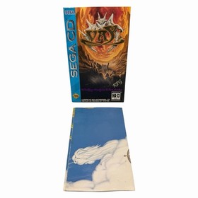 Vay (Sega CD, 1994) CIB Complete w Manual + Map + Registration Card Tested
