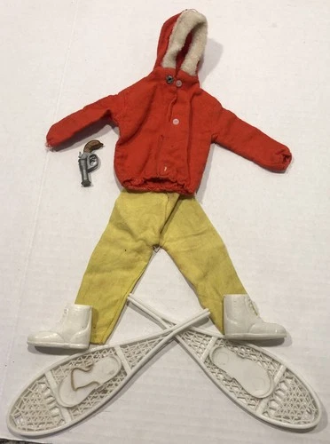 vintage 1960’s Navy POLAR EXPLORER Set w Parts For Gi-Joe HONG KONG 12” Figs