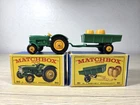 Vtg Matchbox Series Lesney No. 50 & 51 Tractor & Trailer Pair Original Boxes