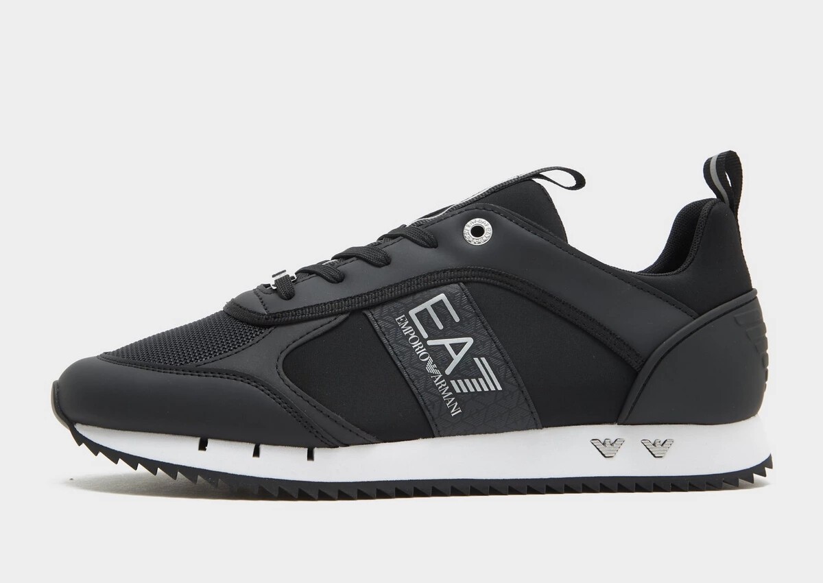 Туфли премиум-класса Emporio Armani EA7 B-W на шнурках 20 Черный Белый 58290₽