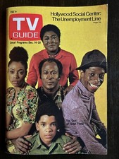 TV Guide Magazine December 14 1974 Good Times Cover Western Washington State Ed