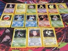 Pokémon TCG 30 Card Lot Base Set & Team Rocket, 1st Edition, Holo Dark Charizard
