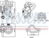 Nissens 98344 Agr-Ventil FüR MERCEDES-BENZ