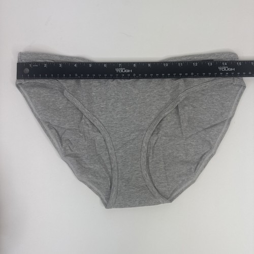 Victoria’s Secret PINK Wear Everywhere Ribbed Cheekster Undies Gray Size XXL - Picture 3 of 8