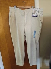 RBX Oatmeal Heathered French Terry Jogger With Pockets Size 3XL NWT Very Soft 