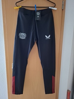 Trainingshose Bayer 04 Leverkusen NEU Gr. 164 o. S schwarz-rot Castore ovp