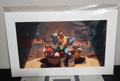 ''Baptiste'' Limited Edition Print #007/300 Blizzard Overwatch