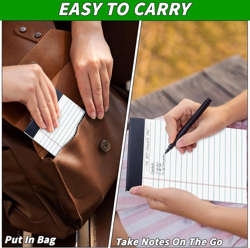 Bulk 48 5x8 Perforated Lined Notepads - Note-Taking Solutions for Work & Study - Picture 6 of 10