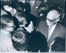 1967 Photo Raul Leoni President Venezuela Politics La Casona People Business