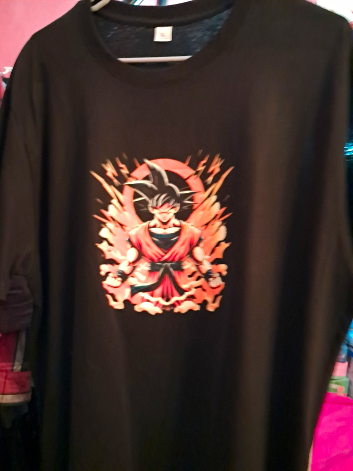 Dragon Ball Goku Black Black T-Shirt Anime & Manga Theme Size XL