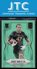 2025 Donruss Elite Ricky White III Aspirations Lime Green Seattle RC #284/999