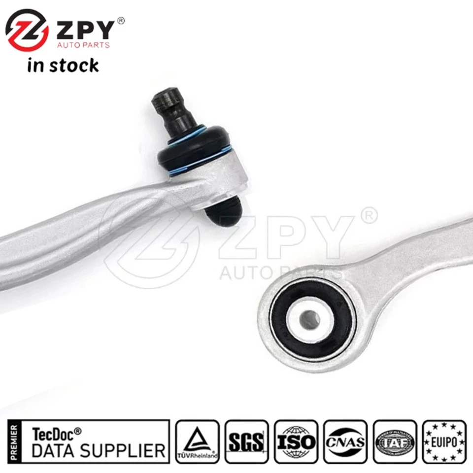 Control Arm Kit For 04 Audi A8 Quattro Front Upper Frontward & Rearward Set of 4 - Image 3 of 4