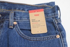 NWT Levi's Men's 505 Regular Fit 100 cotton Jeans 30x30 005054886