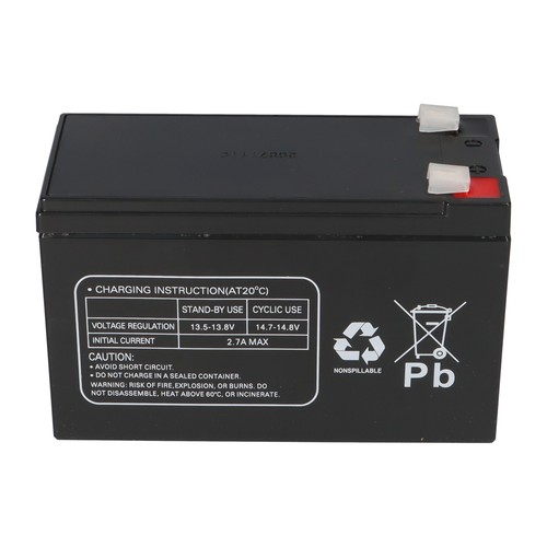 1x Multipower Blei Akku MP1236H Pb 12 V 9 Ah UP-VW1245P1 12FGH36 Hochstrom - Bild 5 von 8