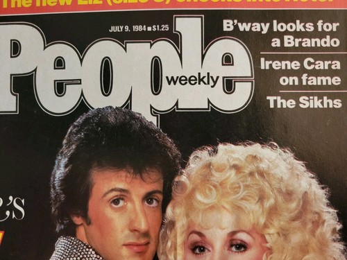 Konvolut von 3 Vintage Zeitschriften - Sly Stallone, Dolly - Menschen - USA - 1984-88 - Bild 3 von 16