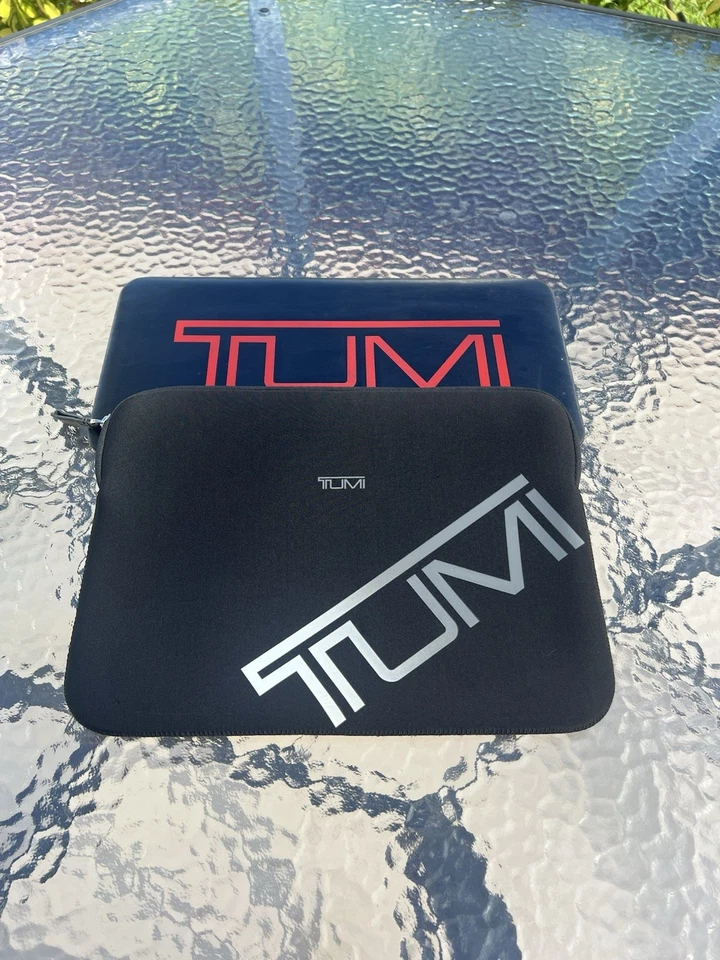 Tumi Alpha Black ipad Tablet Case Laptop Sleeve Portfolio Rare - Image 2 of 4