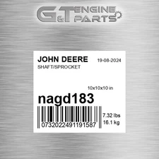 NAGD183 SHAFT/SPROCKET fits JOHN DEERE (New OEM Open Box)