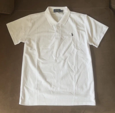 Weißer Ralph Lauren Poloshirt-M - Bild 1 von 4
