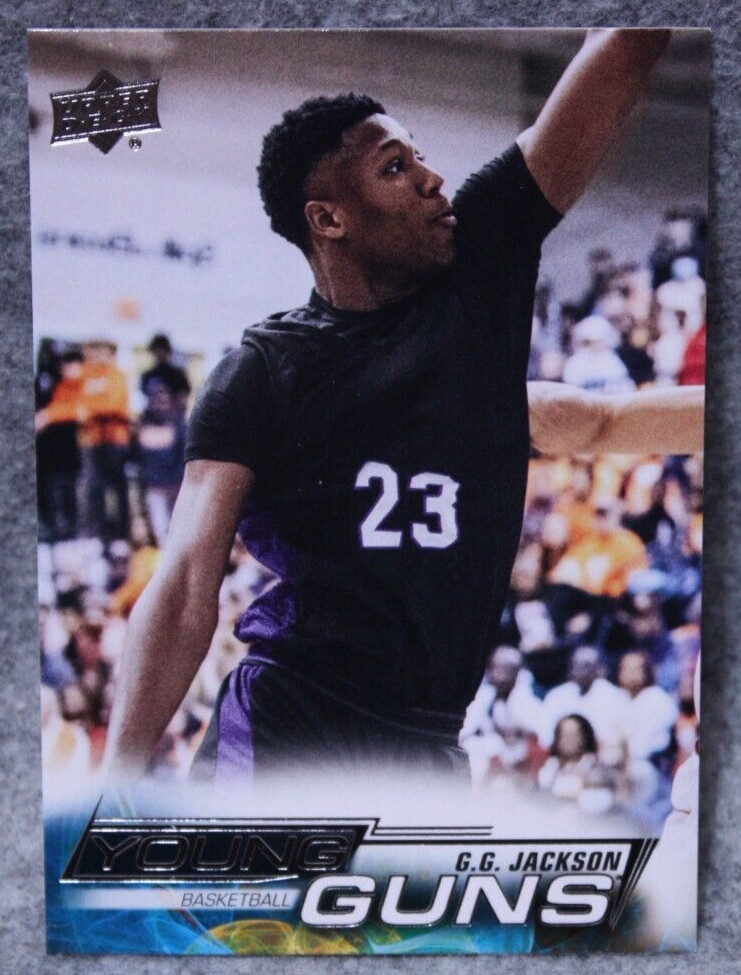 2023 Upper Deck Goodwin Champions G. G. Jackson Young Guns RC #YG-20 Grizzlies