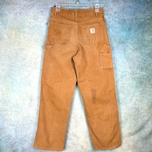 Carhartt Womens 16 R Crawford Double Front Pants Slim Fit Rugged Flex NWT