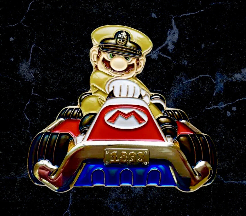 Nintendo Super Mario Kart Navy Chief Mess CPO Video Game