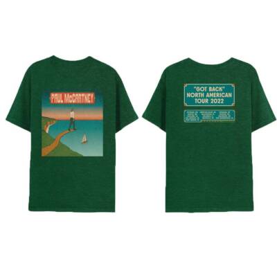 Paul McCartney Got Back North American Tour 2022 T Shirt, Paul McCartney Shirt