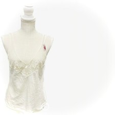 WACOAL 34 / XS / S Pearl Ivory Lace Camisole Classic Chemise Tank MSRP 69
