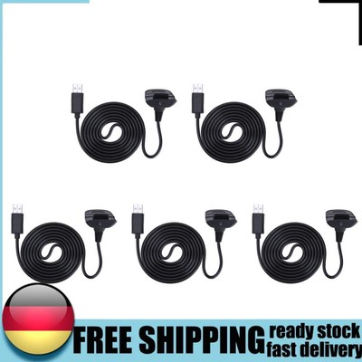1pc Charging Cable for Xbox 360 Wireless Game Controller Joystick(Black)