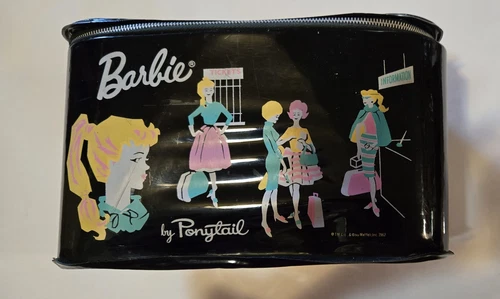 Vintage Mattel Barbie Ponytail carrying/storage case