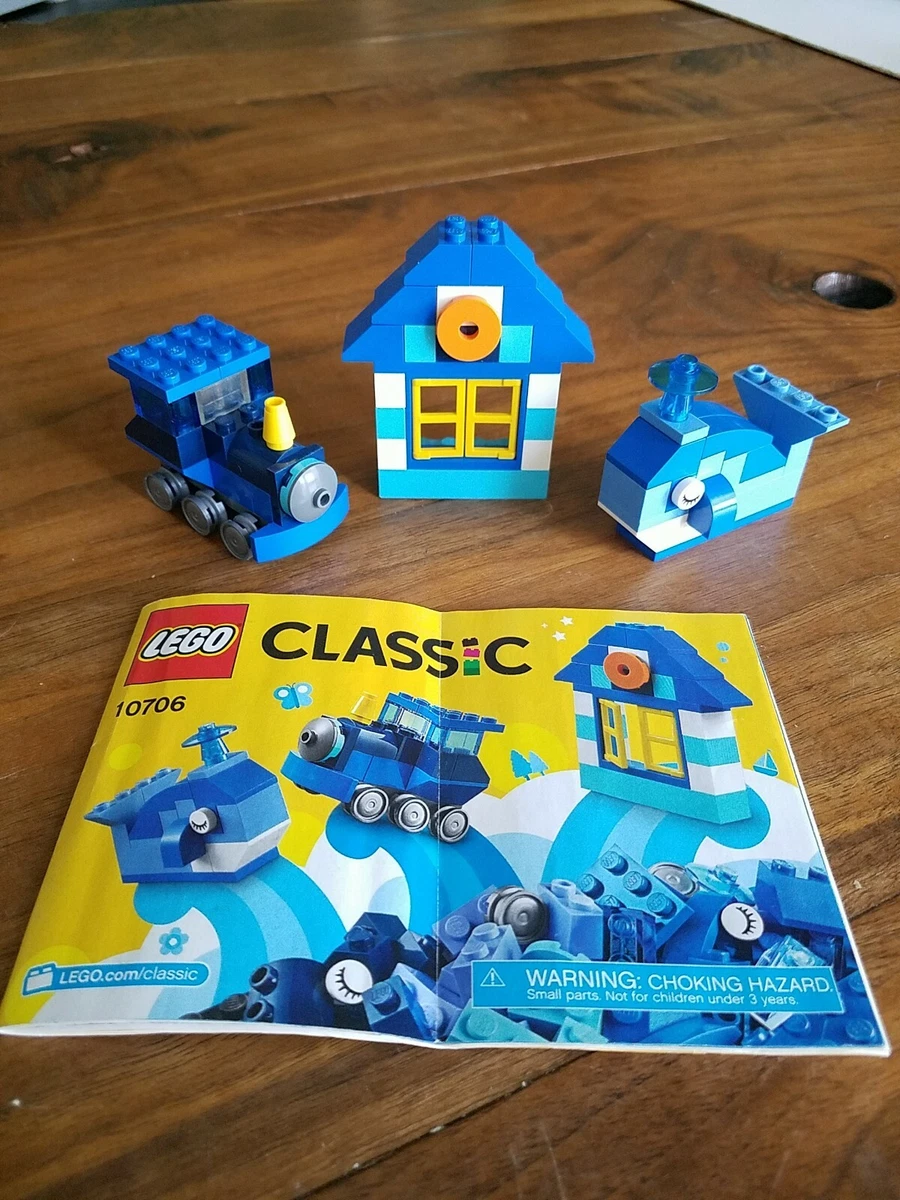 100 complete Lego Classic Creativity Box Blue 10706 w