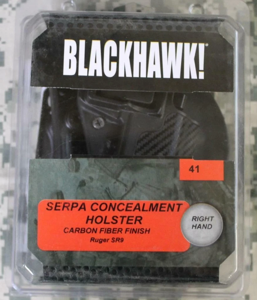 Blackhawk 410041BK-R SERPA Concealment Holster Ruger SR9 Right Hand BRAND NEW!! - Image 2 of 3