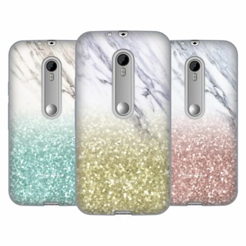 OFFICIAL NATURE MAGICK GLITTERY MARBLE SPARKLE GEL CASE FOR MOTOROLA PHONES 2 - Picture 1 of 7