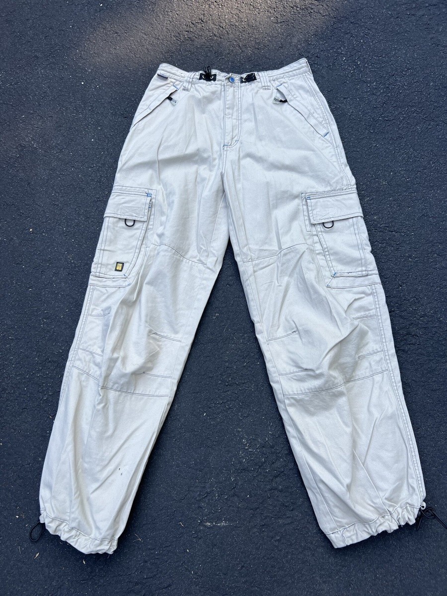 Vintage 1990's 90's Kikwear Kdub Rave Cargo Pants 32 x 33